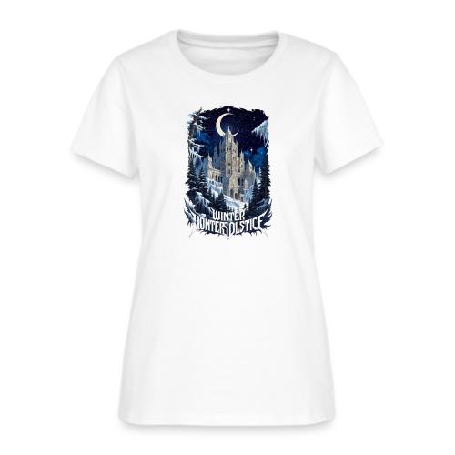 Celestial Winter Temple T-Shirt - Women's T-Shirt