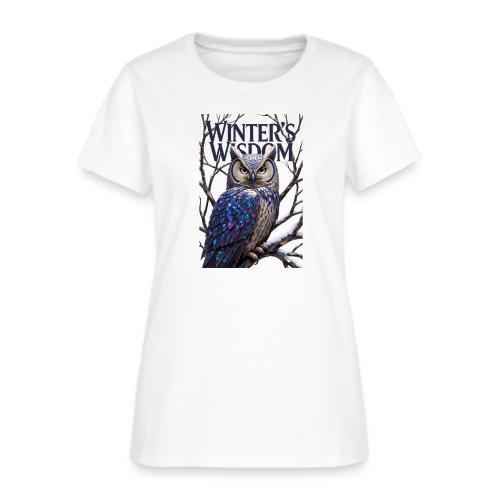 Crystalized Forest Owl T-Shirt - Women's T-Shirt