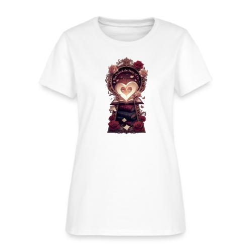 You Unlock the Story of Us Library Gifts T-Shirts - Women's T-Shirt