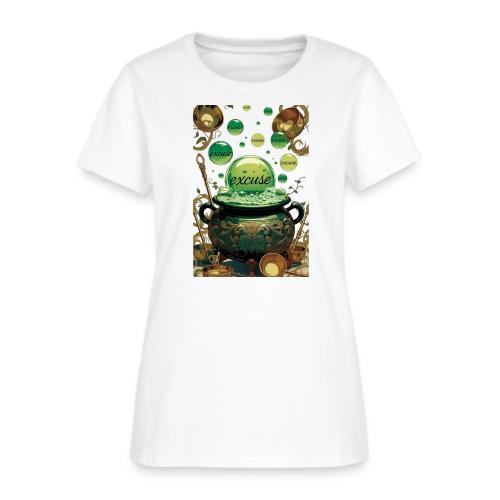 Emerald Excuses Cauldron Graphic Tee - Women's T-Shirt