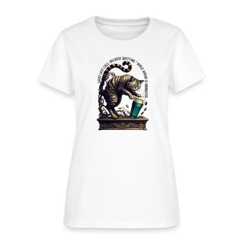 Lucky Last Call Cat Graphic Tee - Women's T-Shirt