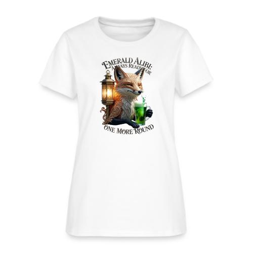 Emerald Alibi Fox Graphic Tee - Women's T-Shirt