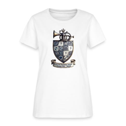 Selective Hearing Expert Crest T Shirt - Women's T-Shirt
