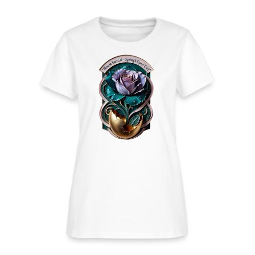 Easter Bloom Eternal Wild Rose T Shirt, Gift - Women's T-Shirt