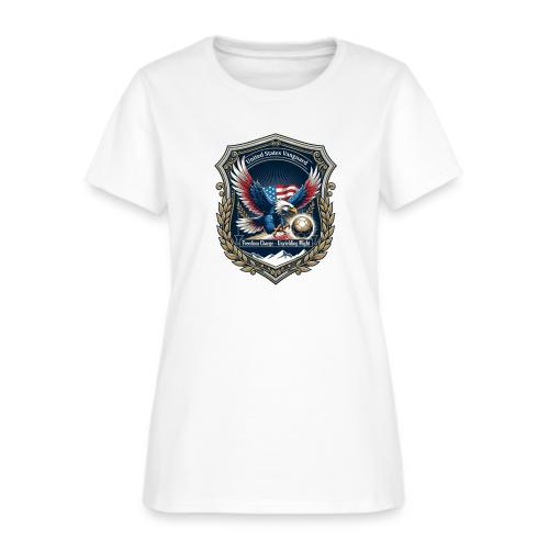 USA Eagle Vanguard T-Shirt,American Flag PrideGift - Women's T-Shirt