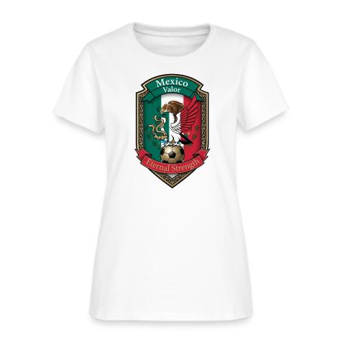 Mexico Eagle Valor T-Shirt, Pride Badge Gift - Women's T-Shirt