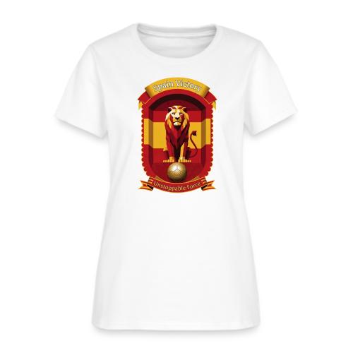 Spain Lion Victory T-Shirt, Flag Pride Crest Gift - Women's T-Shirt