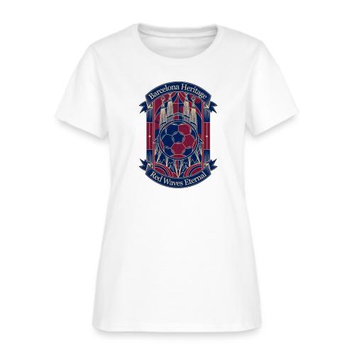 Barcelona Red Heritage T Shirt, Barsa fan Gift - Women's T-Shirt