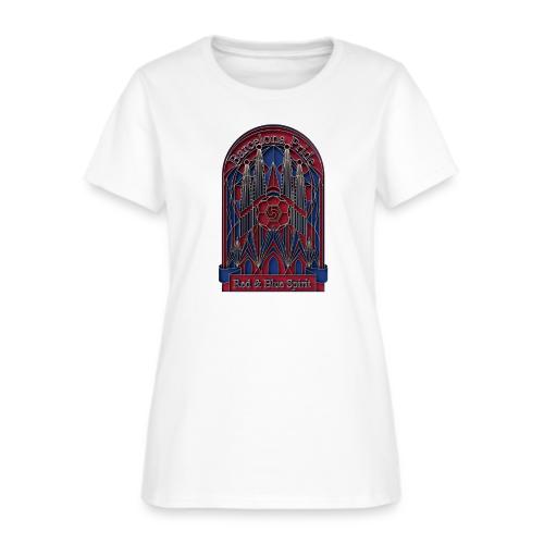 Barcelona Scarlet Pride T Shirt, Vibrant City Gift - Women's T-Shirt