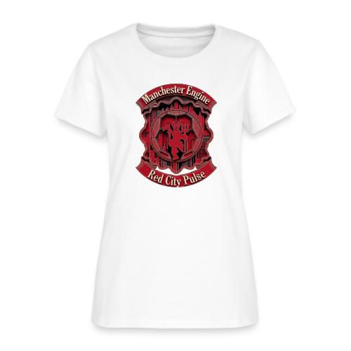Red Manchester T Shirt, Red Soccer City Pride Gift - Women's T-Shirt