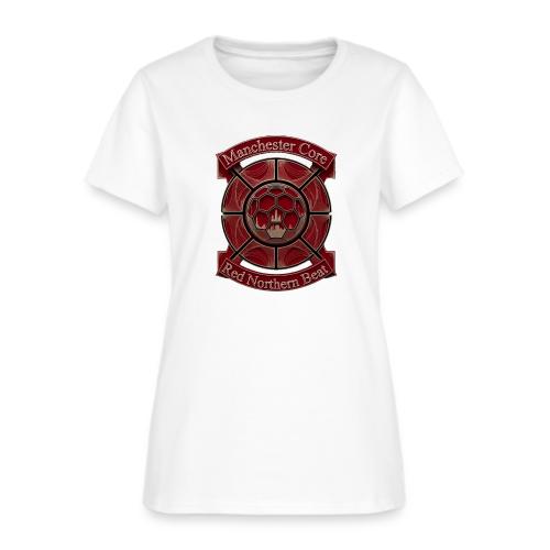 Manchester Is Red T Shirt, Soccer City Pride Gift - Women's T-Shirt