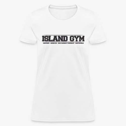 Island Gym Block Text 01 - Women's T-Shirt