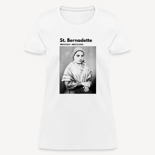 St Bernadette - Women's T-Shirt
