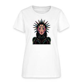 cyberpunk female - Women's T-Shirt - white - Front
