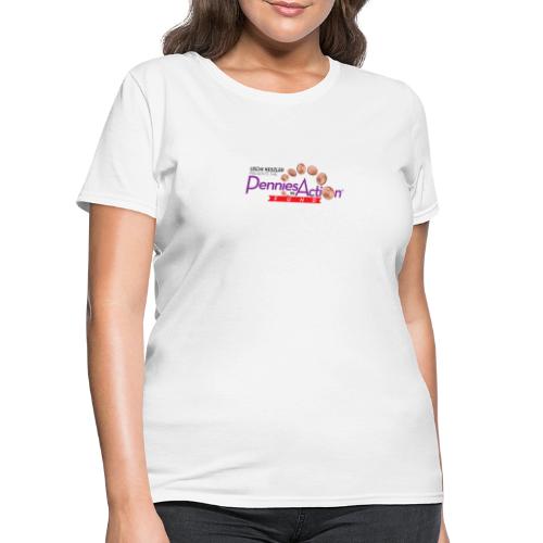 Pennies In Action Logo - Women's T-Shirt
