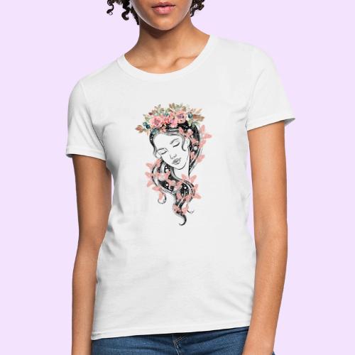 Butterfly Flower Goddess - Fairytale Design - Women's T-Shirt