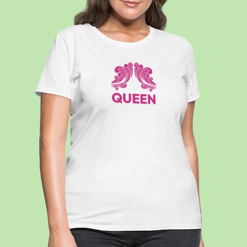 Queenlisse™ Signature Crown T-Shirt – Elegant - Women's T-Shirt