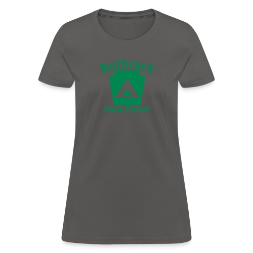 Rothrock State Forest Camping Keystone PA - Women's T-Shirt