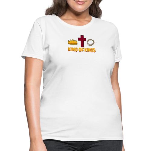 Christ the King – King of Kings Biblical Faith - Women's T-Shirt