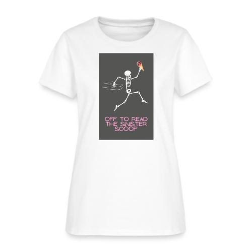Skeleton Off to Read - Women's T-Shirt
