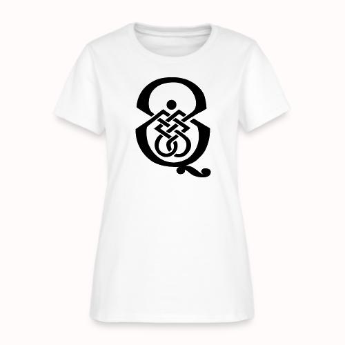 qcpb black logo - Women's T-Shirt