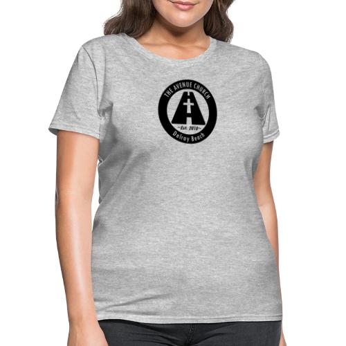 Avenue Church Seal, Black - Women's T-Shirt