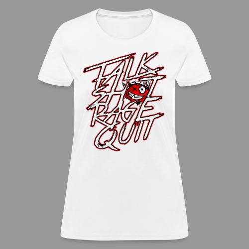 talkshitshirttest reversed png - Women's T-Shirt