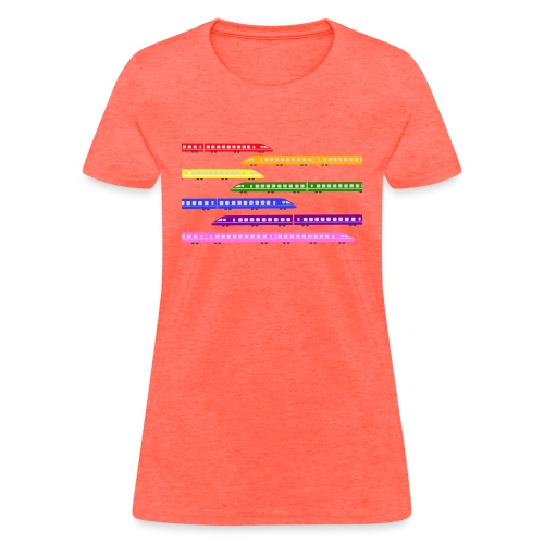 trains t shirt 2 - Women's T-Shirt