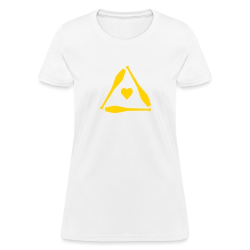 Heart Club Triangle - Women's T-Shirt