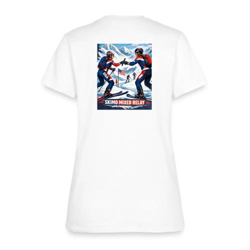Skimo Mixed Relay design - Women's T-Shirt