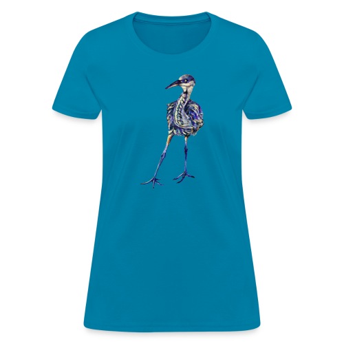 Blue heron - Women's T-Shirt