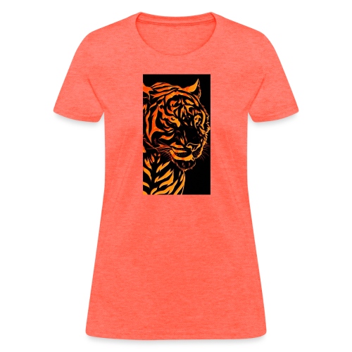 Fire tiger - Women's T-Shirt