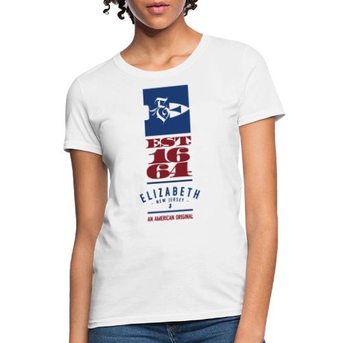 American Original - Rebel E 1664 - RWB - Women's T-Shirt