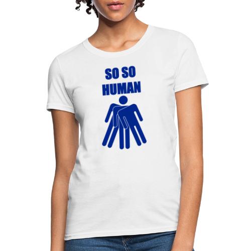 SOSO BlueFigures (retro design) - Women's T-Shirt