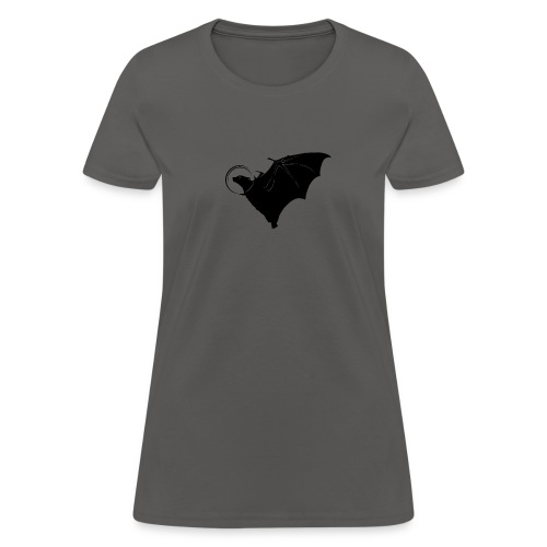 Space Bat Helmet Ladie's Tee (Light) - Women's T-Shirt