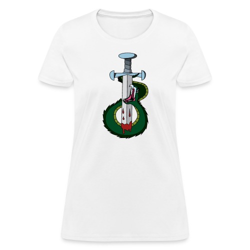 Snake and the sword - Women's T-Shirt