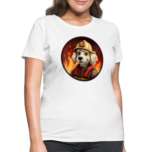 Fireman dog - Women's T-Shirt