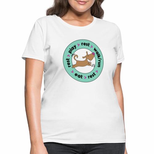 Dogs' Circle of Happiness - Women's T-Shirt