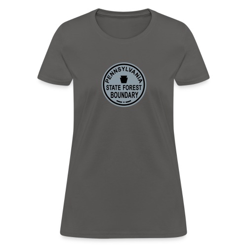 PA State Forest Boundary - Women's T-Shirt