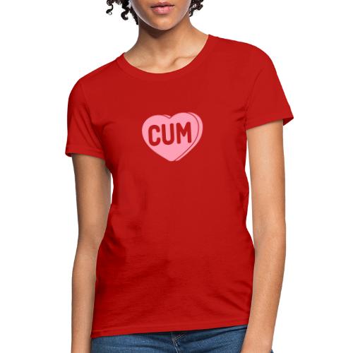 Heart Cum - Women's T-Shirt