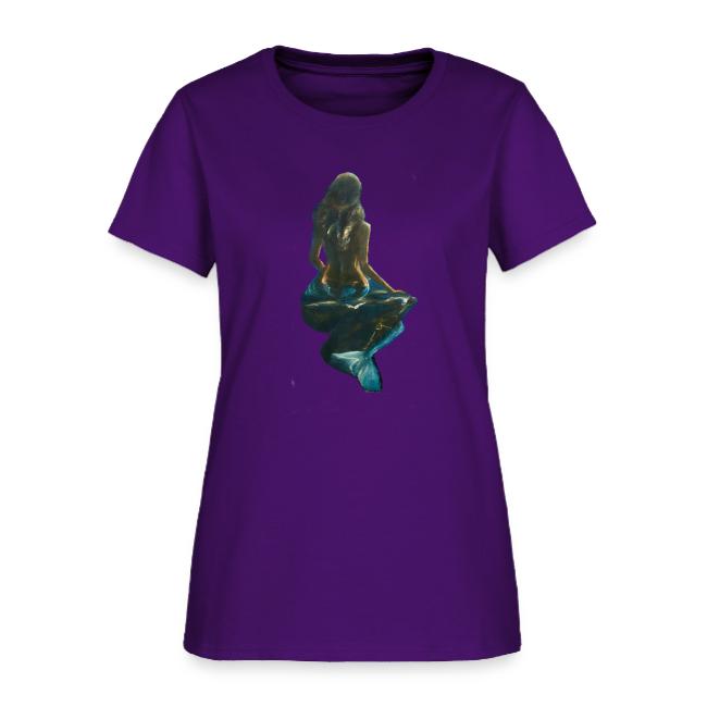 Midnight Mermaid on a rock