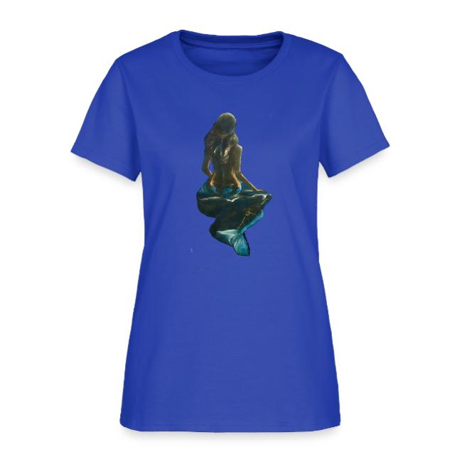 Midnight Mermaid on a rock