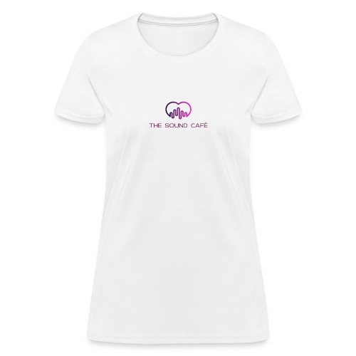 The Sound Cafe With Logo - Women's T-Shirt