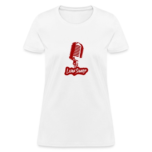 Red Luke Sharp's Mic - T-shirt pour femmes