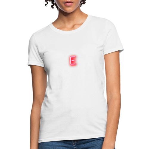 Neon E - Women's T-Shirt