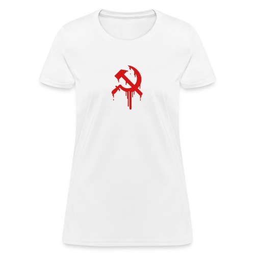 Grunge Hammer & Sickle - Women's T-Shirt