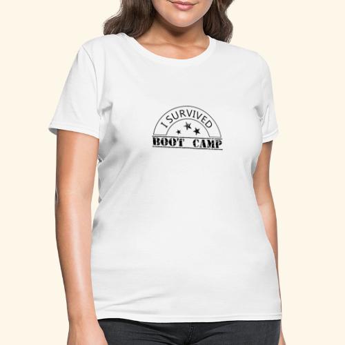 Workout Gym Shirt Funny Surviver Fitness Tee - Women's T-Shirt