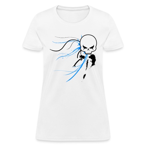 cyber skull blablu - Women's T-Shirt