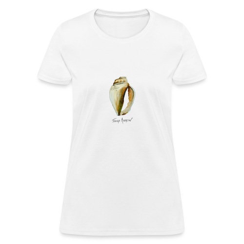 Shell 05 11 x 14 with signature for T shirt - Women's T-Shirt