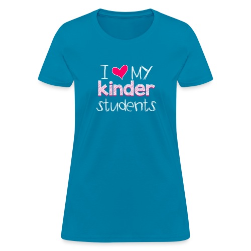 love my kinders png - Women's T-Shirt